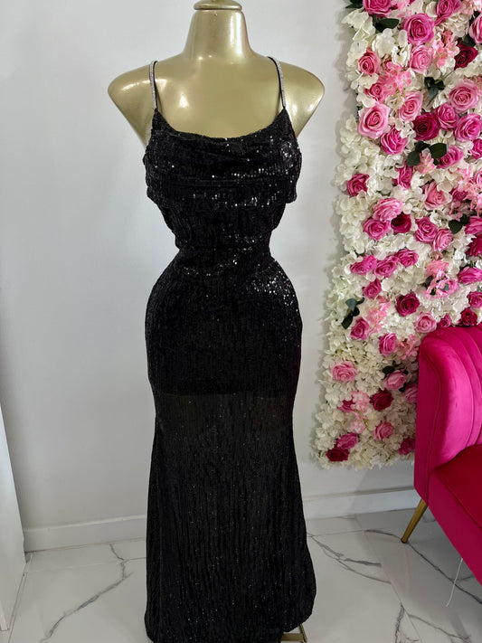 Trixie  Sequin Long Dress