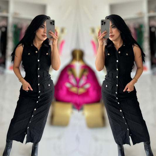 Jane Button Dress