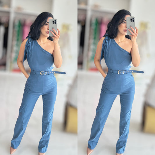 Blue One Jumpsuit