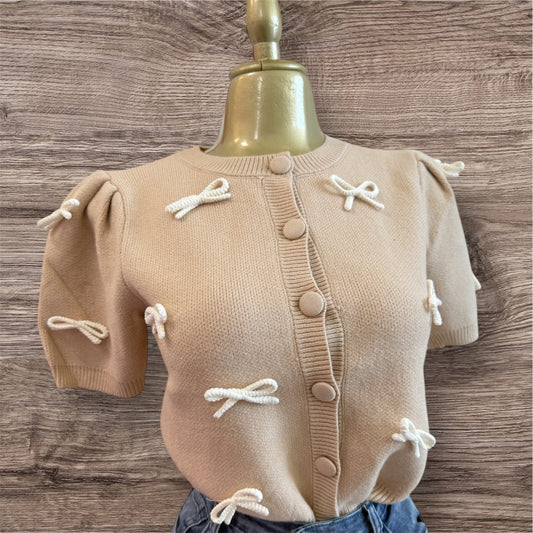 Nude Bow Top